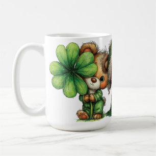 LEUKE AANBIDDELIJKE IERSE GESCHORENDE KNUFFELBEERE KOFFIEMOK