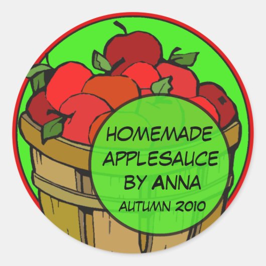 Leuke aangepaste Apple Labels (Voorkant)