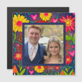 Leuke aangepaste familie foto harten kleurrijke bl (Voorkant / Achterkant)