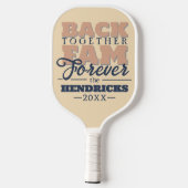 Leuke, aangepaste Family Reunion quote Pickleball Pickleball Paddle (Achterkant)