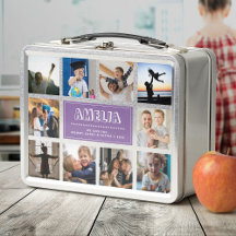 Leuke Aangepaste Kinder Naam Familie Fotocollage P
