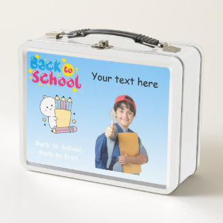 Leuke aangepaste kinderfoto | Naam terug naar scho