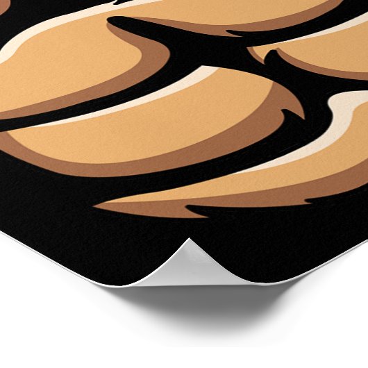 Leuke Aap Gorilla Borst Kostuum Halloween Poster (Hoek)