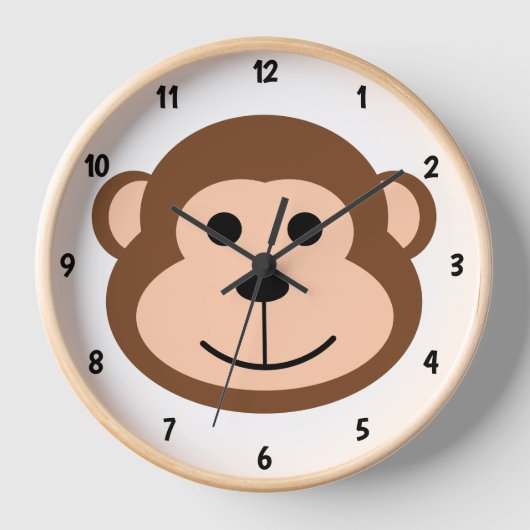 Leuke Aap Oerwoud Safari Dierlijke Cartoon (Voorkant)