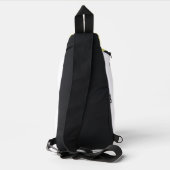 Leuke aap onder de pleister sling bag (Achterkant)