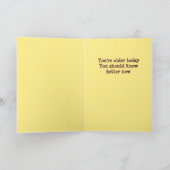 Leuke Aap op de Kaart van de Verjaardag van de Tak (Binnen)