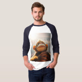 Leuke aap t-shirt (Voorkant volledig)