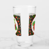 Leuke aardbei liefhebbers keuken glas (Links)