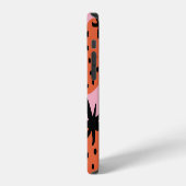 Leuke aardbei, met de hand getekend naadloos ontwe iPhone hoesje (Linkerkant)