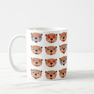leuke aardgans dag , leuke emoji kawaii koffiemok