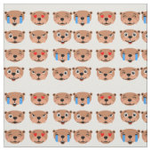 leuke aardgans dag , leuke emoji kawaii stof (Swatch)
