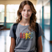 Leuke ABCD Potlood Alfabet Grafisch Ontwerp T-shirt