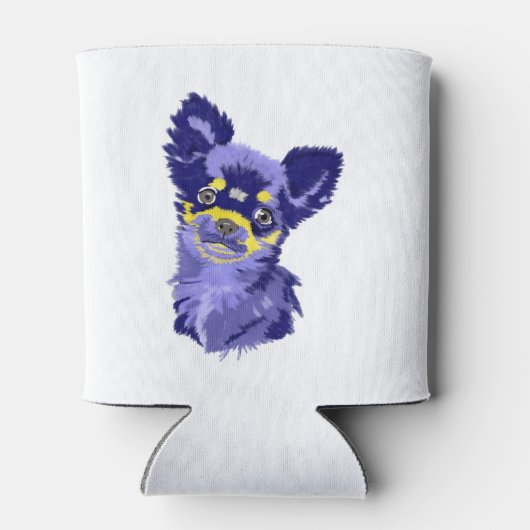 Leuke Abstracte Chihuahua Cooler (Achterkant)