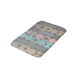 Leuke Abstracte Circles Squares Popart Pattern Badmat
