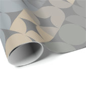 Leuke Abstracte Circles Squares Popart Pattern Cadeaupapier (Rol Hoek)