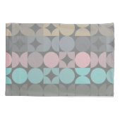 Leuke Abstracte Circles Squares Popart Pattern Kussensloop (Achterkant-Links)