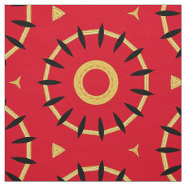 Leuke Abstracte cirkels Katoenen Twill Gardage in  Stof