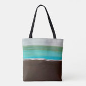 Leuke abstracte design Canvas tas (Achterkant)