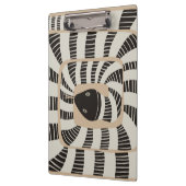 Leuke Abstracte Gestreepte Bands Snake | Slangenli Klembord (Links)