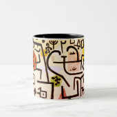 Leuke abstracte kunst print leuke mok (Center)