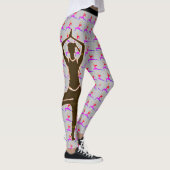 Leuke Abstracte Leggings (Rechts)
