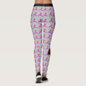 Leuke Abstracte Leggings (Achterkant)