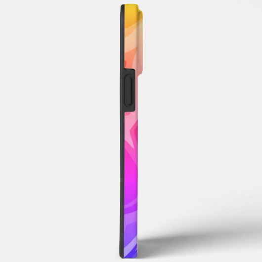Leuke Abstracte Rainbow Inspirivity iPhone Case (Achterkant / Rechts)