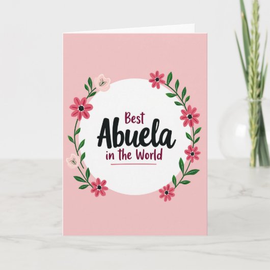 Leuke Abuela Botanische kaart (Voorkant)