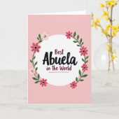 Leuke Abuela Botanische kaart (Gele Bloem)