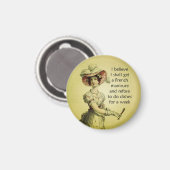 Leuke Ackerman Vrouw Magneet voor Haar (Voorkant / Achterkant)