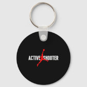 Leuke Actieve Schutter Basketbal Liefhebbers sarca Sleutelhanger (Voorkant)