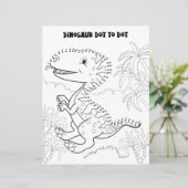 Leuke activiteit voor kinderen Dinosaurussen Stipp (Staand voorkant)