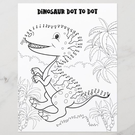Leuke activiteit voor kinderen Dinosaurussen Stipp (Voorkant)