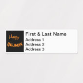 Leuke Adresetiketten - Halloween Labels (Design 2)