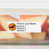 Leuke Adresetiketten - Halloween Labels (Aangebracht)