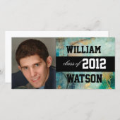 Leuke afstudeeraankondiging aankondiging (Voorkant / Achterkant)