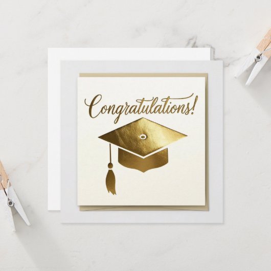 Leuke Afstuderen Kaart (Voorkant / Achterkant in situ)