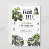 Leuke Afval Recycling 2e Verjaardagsfeestje Kaart (Voorkant)