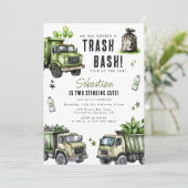 Leuke Afval Recycling 2e Verjaardagsfeestje Kaart (Staand voorkant)
