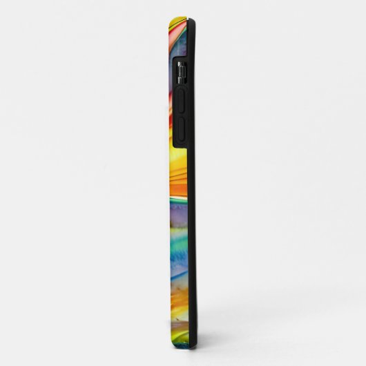 Leuke AI Gegenereerde Waterverf Stijl Groene Papeg Case-Mate iPhone Case (Achterkant/links)