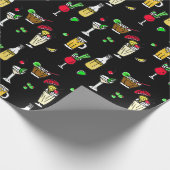 Leuke Alcoholische Drinken Feestverjaardag Cadeaupapier (Hoek)