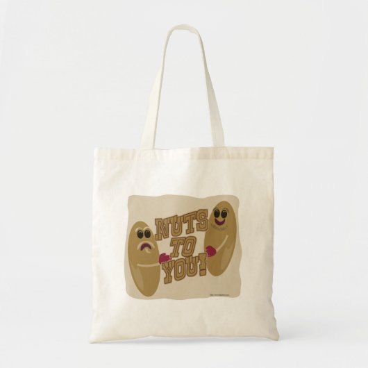 Leuke Almont Cartoon kunst voor jou Tote Bag (Voorkant)