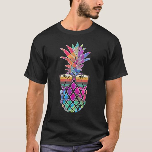 Leuke  Aloha Stranden Kleding Draag Ananas H T-shirt (Voorkant)