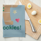 Leuke "Als je de hitte niet kunt nemen" Gingerbrea Theedoek (Quarter Fold)