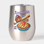 Leuke Amerikaan als honkbal en appeltaart (Voorkant)