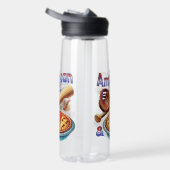 Leuke Amerikaan als honkbal en appeltaart Waterfles (Rechts)