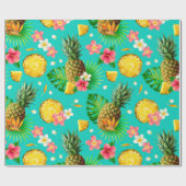 Leuke Ananas Cadeaupapier (Vlak)