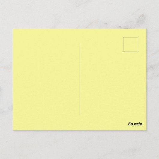 Leuke ananas fruitliefhebbers briefkaart (Achterkant)