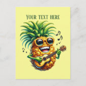 Leuke ananas fruitliefhebbers briefkaart (Voorkant)