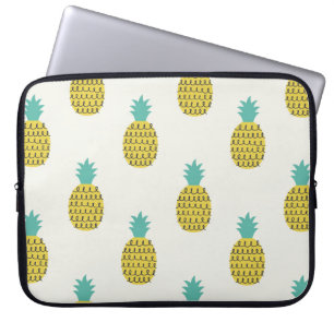 Leuke  ananas naadloze illustratie. laptop sleeve